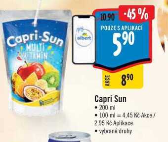 Albert Capri-sun 200 ml nabídka