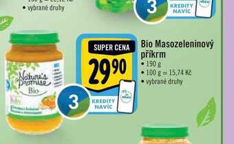 Albert Bio masozeleninový příkrm 190 g nabídka