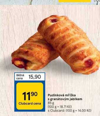 Tesco Pudinková mřížka s granátovým jablkem 85 g nabídka