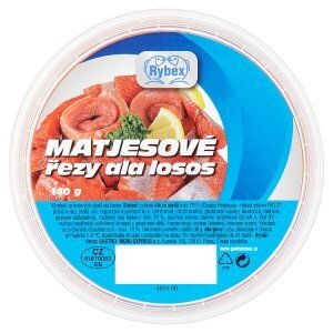 Tesco Rybex matjesové řezy ala losos 140g nabídka