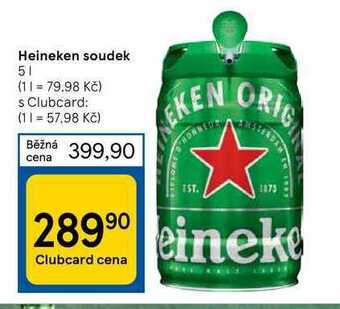 Tesco Heineken soudek 51 nabídka