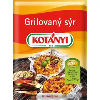 Rohlik.cz Kotányi grilovaný sýr nabídka
