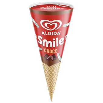 Algida smile cone choco kornout
