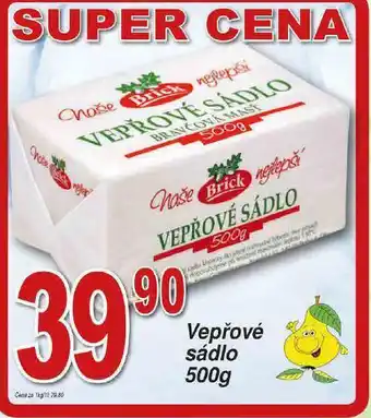 Lidl Vepřové sádlo nabídka