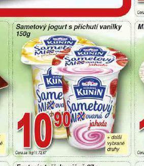 Lidl Sametový jogurt nabídka