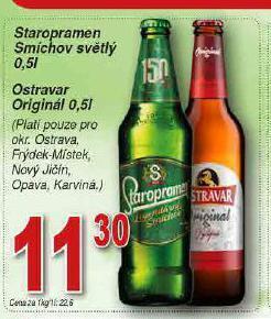 Lidl Pivo ostravar nabídka