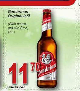 Lidl Pivo gambrinus nabídka