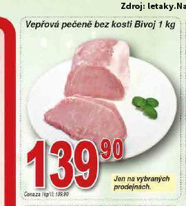 Lidl Vepřová pečeně bez kosti nabídka