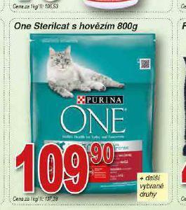 Lidl Purina one granule pro sterilizované kočky nabídka