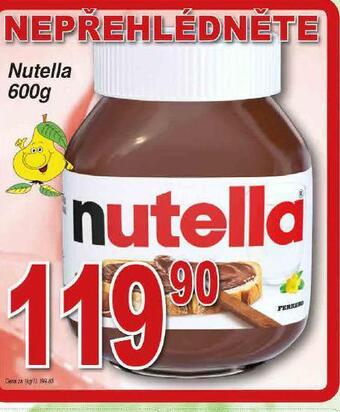 Lidl Nutella nabídka