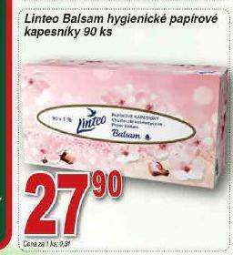 Lidl Linteo papírové kapesníky nabídka