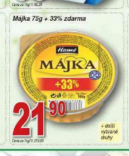 Lidl Májka nabídka