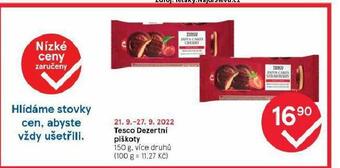 Tesco Tesco dezertní piškoty nabídka