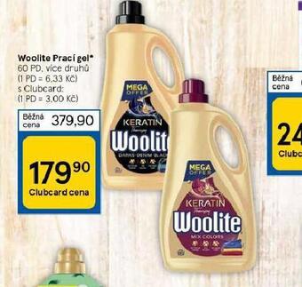 Tesco Woolite prací gel nabídka