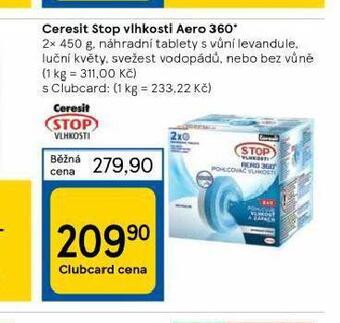 Tesco Ceresit stop vlhkosti aero 360° nabídka