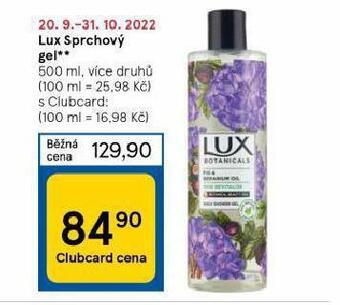 Tesco Lux sprchový gel nabídka