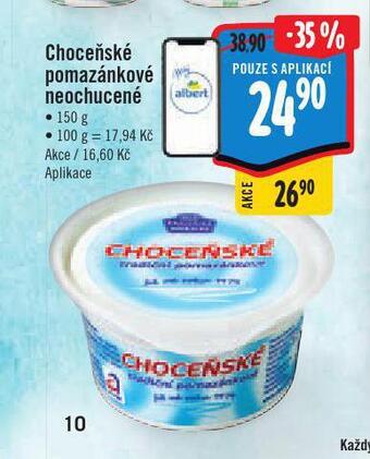 Jip Choceňské pomazánkové neochucené nabídka