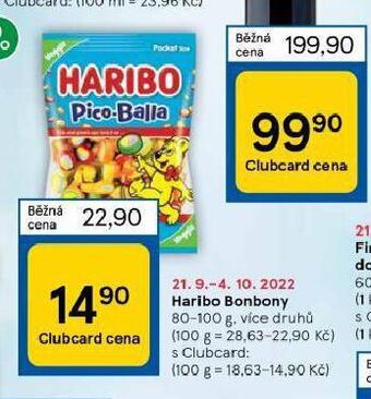 Tesco Haribo bonbony nabídka
