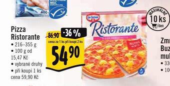 Jip Pizza ristorante nabídka