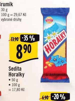 Sedita horalky