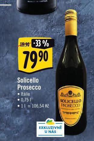 Jip Solicello prosecco nabídka