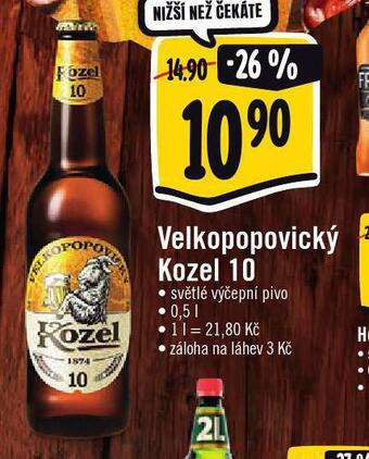 Jip Pivo velkopopovický kozel nabídka