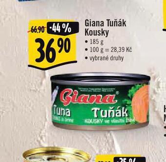 Jip Giana tuňák kousky nabídka