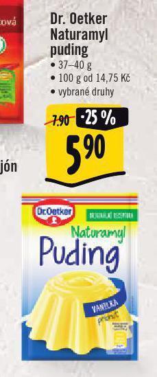 Jip Dr. oetker naturamyl puding nabídka