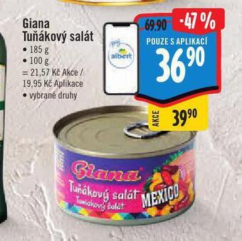 Jip Giana tuňákový salát nabídka