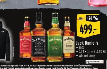 Jip Jack daniel's nabídka