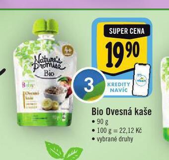 Jip Bio ovesná kaše nabídka