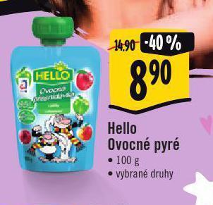 Jip Hello ovocné pyré nabídka
