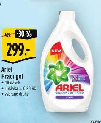 Jip Ariel prací gel nabídka
