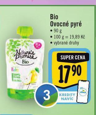 Jip Bio ovocné pyré nabídka