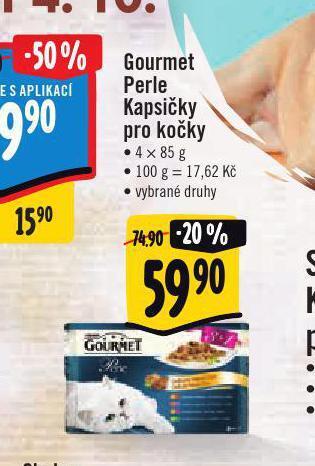 Jip Gourmet gold kapsičky pro kočky nabídka