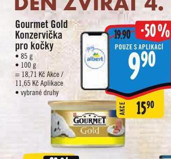 Jip Gourmet gold konzervička pro kočky nabídka