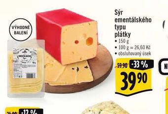 Albert Sýr ementálského typu nabídka