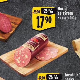 Albert Horal se sýrem nabídka