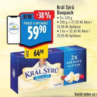 Albert Král sýrů nabídka