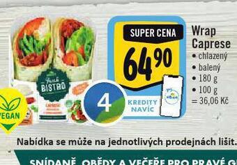 Albert Wrap caprese nabídka