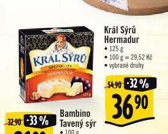 Albert Král sýrů hermadur nabídka