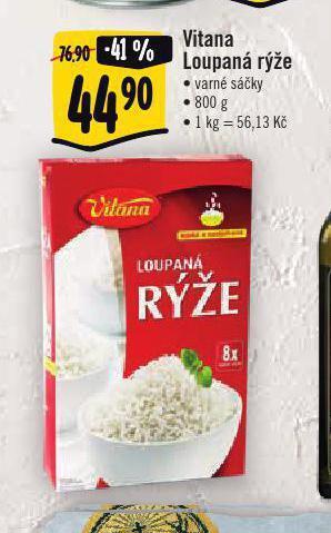 Albert Vitana loupaná rýže nabídka