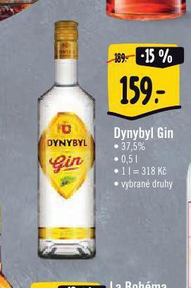 Albert Dynybyl gin nabídka