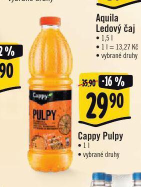 Albert Cappy pulpy nabídka