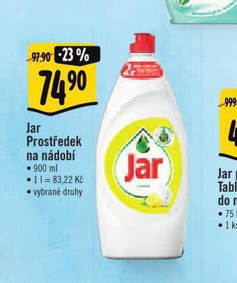 Albert Jar prostředek na nádobí nabídka