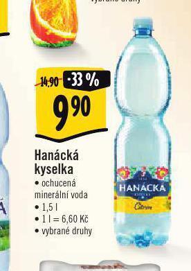 Albert Hanácká kyselka nabídka