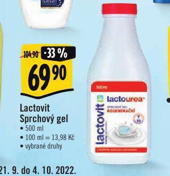 Lactovit sprchový gel