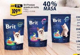Albert Brit premium granule pro kočky nabídka