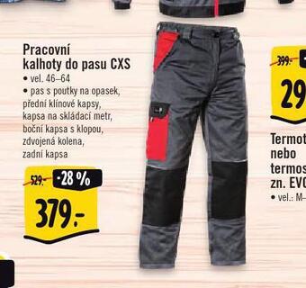 Albert Pracovní kalhoty do pasu cxs nabídka