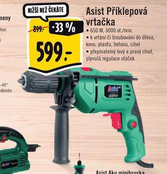 Asist příklepová vrtačka